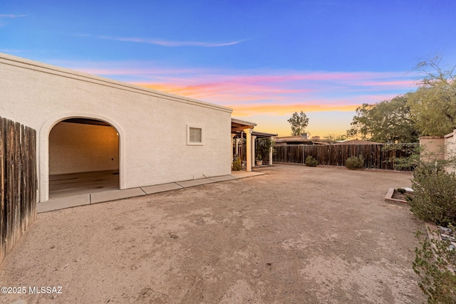 5760 S Stewart Blvd, Tucson, AZ 85706 - fenced backyard with a patio area