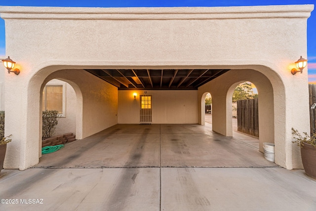 5760 S Stewart Blvd, Tucson, AZ 85706 - property entrance featuring stucco siding and concrete driveway