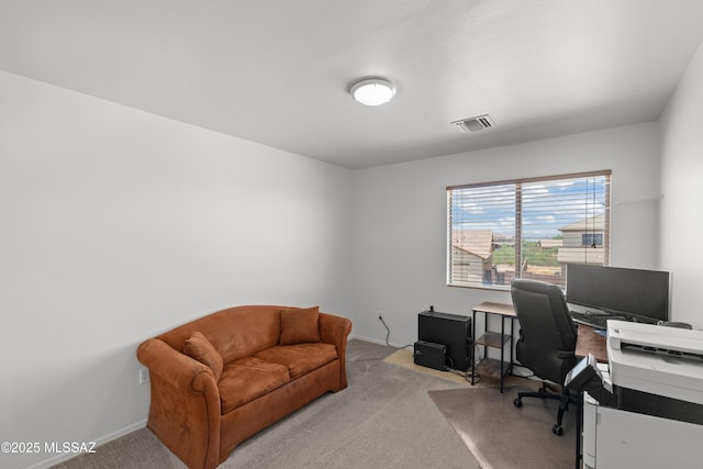977 S Limestone St, Benson, AZ 85602 - home office with carpet flooring and baseboards