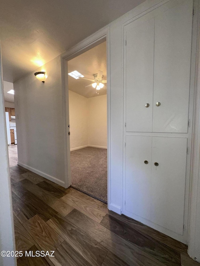 1339 W Pastime Rd, Tucson, AZ 85705 - hallway featuring wood finished floors and baseboards