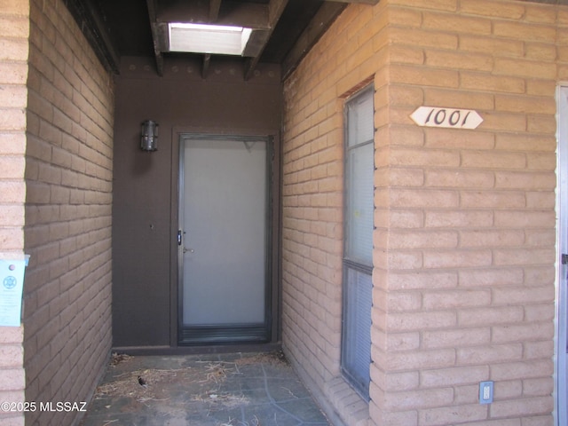 1001 E Irene St, Pearce, AZ 85625 - doorway to property with brick siding