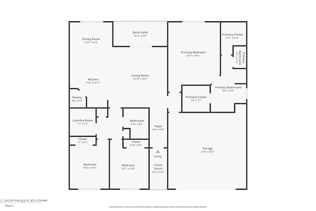 656 W Wilkinson St, Corona De Tucson, AZ 85641 - view of room layout