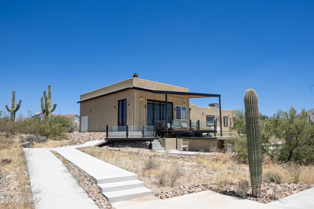 5051 N Hillcrest Dr, Tucson, AZ 85704 - back of house