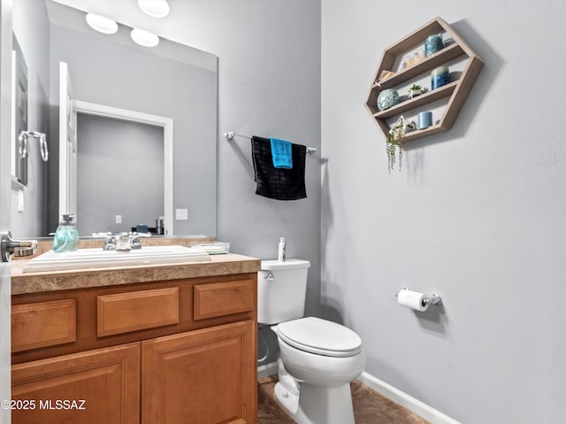 11471 E Squash Blossom Loop, Tucson, AZ 85747 - half bath with vanity and tile patterned floors