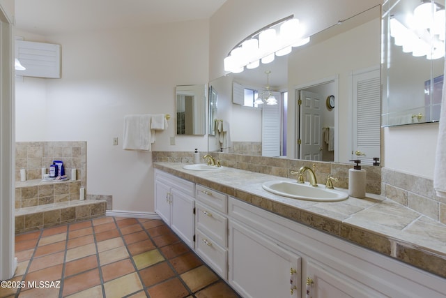 2000 E Campbell Ter, Tucson, AZ 85718 - full bath with double vanity, a bath, and a closet