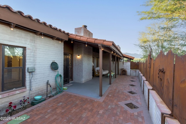 2000 E Campbell Ter, Tucson, AZ 85718 - fenced backyard featuring a patio area