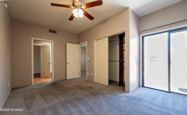 2990 W Trevi Pl Unit 200, Tucson, AZ 85741 - unfurnished bedroom featuring carpet floors and a ceiling fan