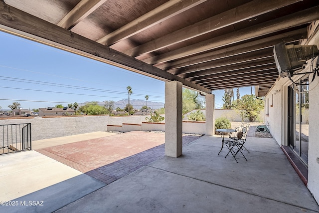 2366 N Camino Mateo, Tucson, AZ 85745 - fenced backyard featuring a patio