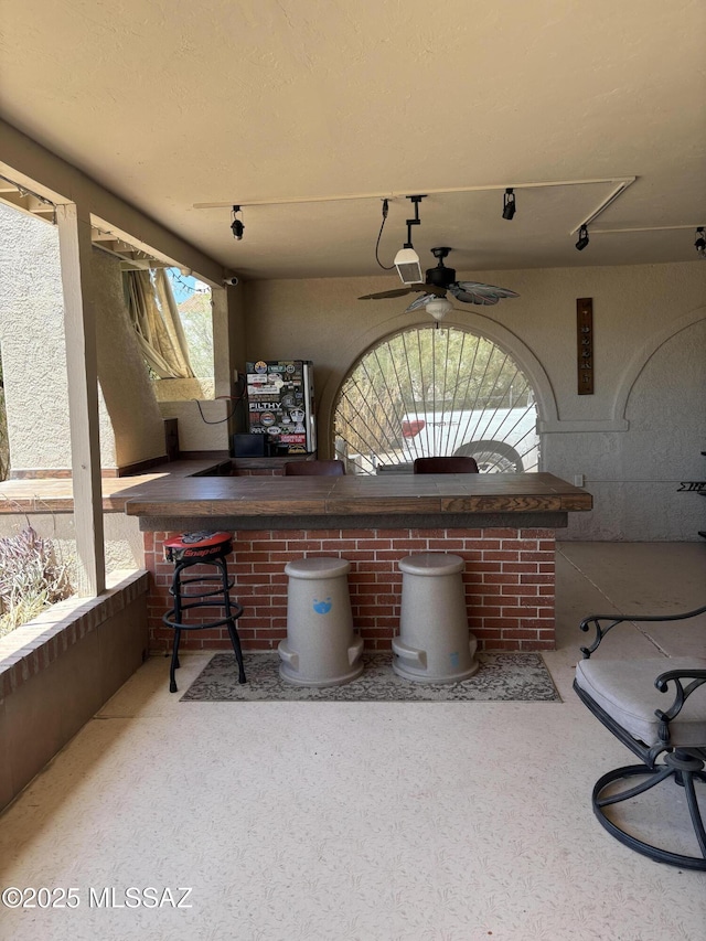 7855 N Northern Ave, Tucson, AZ 85704 - view of patio / terrace featuring a ceiling fan