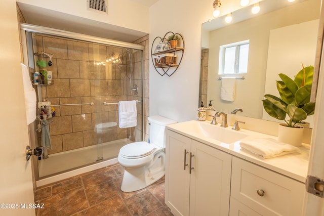 1120 N La Canoa, Green Valley, AZ 85614 - bathroom featuring vanity and a tile shower
