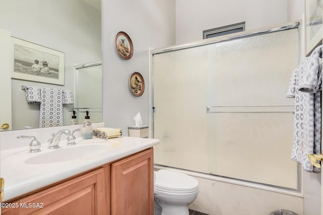 5371 W Leatherflower Ln, Marana, AZ 85658 - full bath featuring vanity and bath / shower combo with glass door