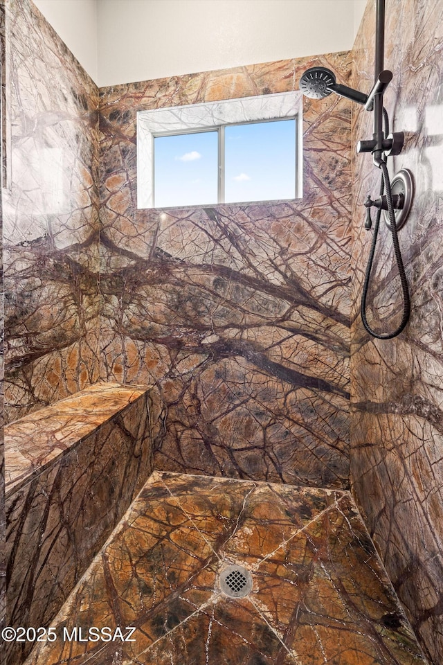 6265 N Jochums Dr, Tucson, AZ 85718 - full bathroom with tiled shower