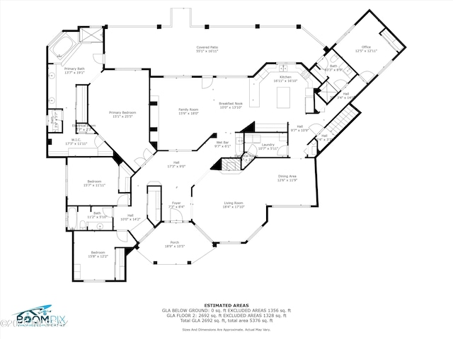 6265 N Jochums Dr, Tucson, AZ 85718 - view of property floor plan