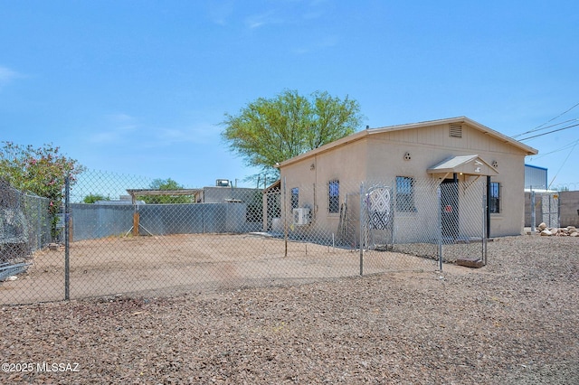 43 W Rillito St, Tucson, AZ 85705 - view of property exterior with a patio and stucco siding