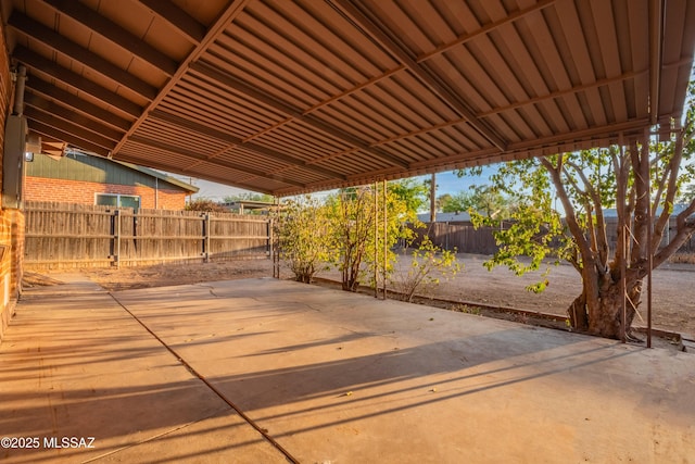 1225 N Nema Ave, Tucson, AZ 85712 - fenced backyard featuring a patio