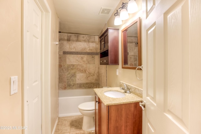626 S Kellond Pl, Tucson, AZ 85710 - full bath with vanity, tile patterned flooring, and bathtub / shower combination