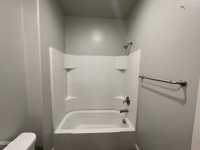 3306 N Baby Bruno Way, Tucson, AZ 85745 - bathroom featuring toilet and shower / washtub combination