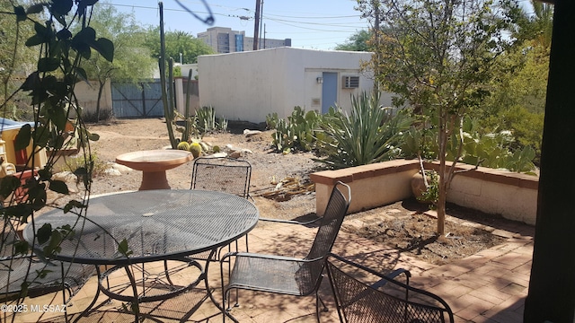 1816 E Waverly St, Tucson, AZ 85719 - view of patio / terrace featuring outdoor dining space