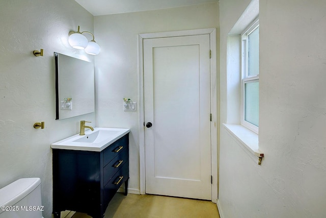 2421 E Drachman St, Tucson, AZ 85719 - bathroom featuring vanity and toilet
