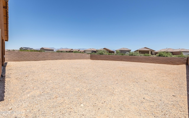 8820 E Stone Meadow Cir, Tucson, AZ 85730 - fenced yard featuring a residential view