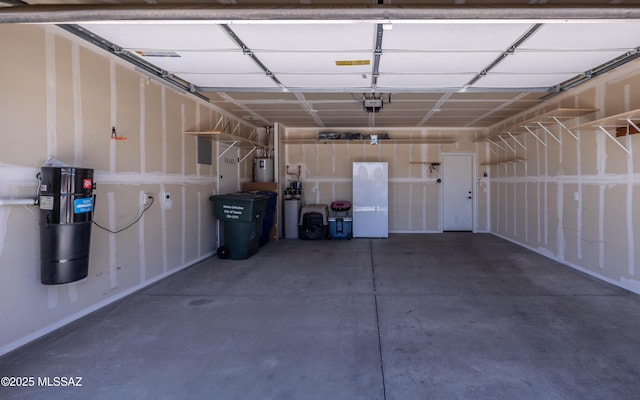 8820 E Stone Meadow Cir, Tucson, AZ 85730 - garage with a central vacuum unit and a garage door opener