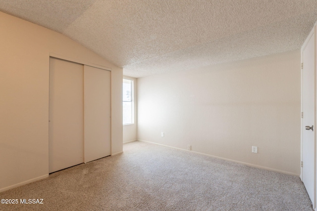 3556 W Avenida Del Mar, Tucson, AZ 85746 - unfurnished bedroom with a textured ceiling, carpet floors, and a closet