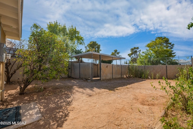 3872 S Evergreen Ave, Tucson, AZ 85730 - view of yard featuring a gate