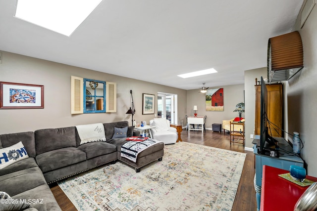 1939 S San Vincent Dr, Green Valley, AZ 85614 - living room with a skylight and wood finished floors
