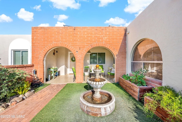 1939 S San Vincent Dr, Green Valley, AZ 85614 - view of patio / terrace