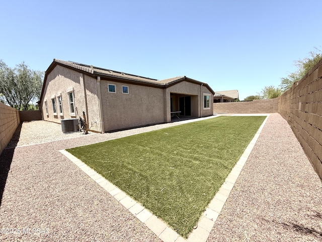 9636 N Havenwood Way, Marana, AZ 85653 - back of house featuring a fenced backyard, stucco siding, and a patio
