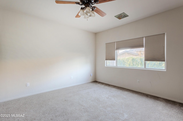 817 E Deer Spring Canyon Pl, Sahuarita, AZ 85629 - empty room with carpet floors and ceiling fan