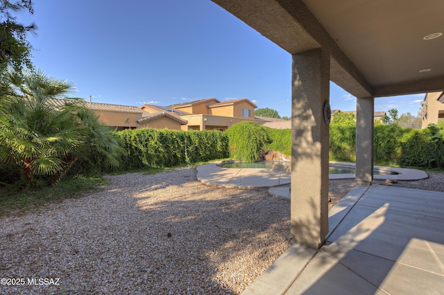 817 E Deer Spring Canyon Pl, Sahuarita, AZ 85629 - view of yard with a patio