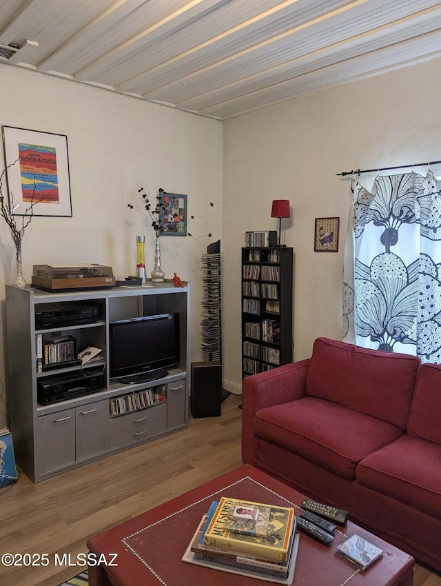 1036 S 4th Ave, Tucson, AZ 85701 - living area with wood finished floors