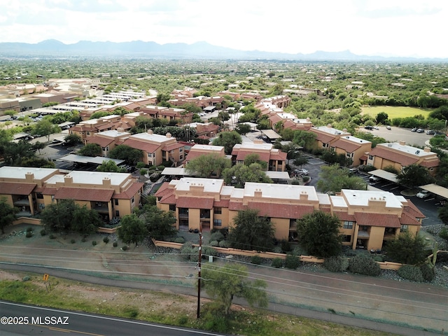 6651 N Campbell Ave Unit 286, Tucson, AZ 85718 - bird's eye view of mountains