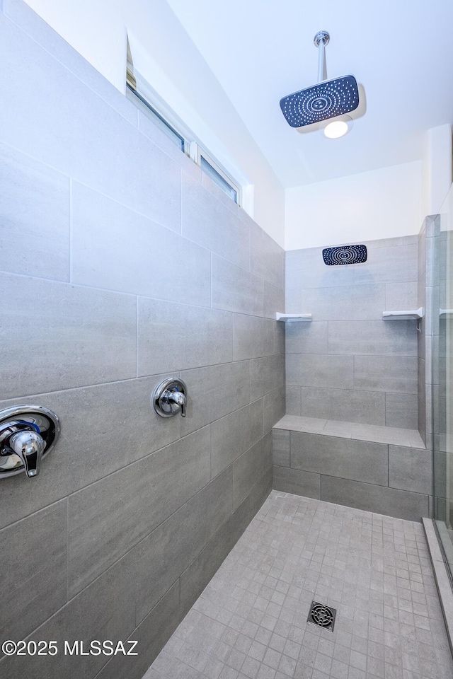 6860 E Via Arroyo Largo, Tucson, AZ 85756 - bathroom with tiled shower