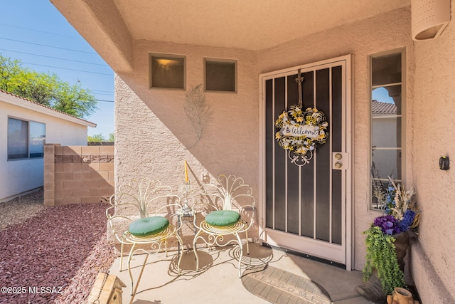 9908 E Shadow Glen Ct, Tucson, AZ 85748 - entrance to property featuring stucco siding