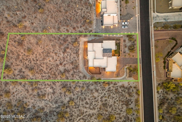 3188 W Tumamoc Dr, Tucson, AZ 85745 - view of property location featuring property parcel outlined