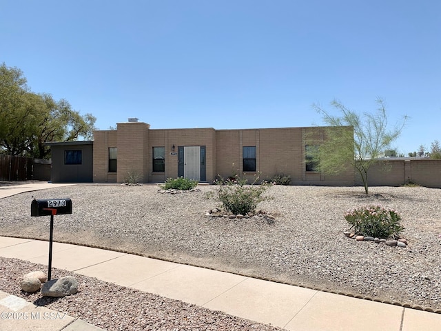 2973 S Kolb Rd, Tucson, AZ 85730 - adobe home with brick siding