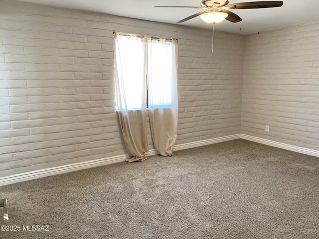 2973 S Kolb Rd, Tucson, AZ 85730 - spare room with carpet floors and a ceiling fan