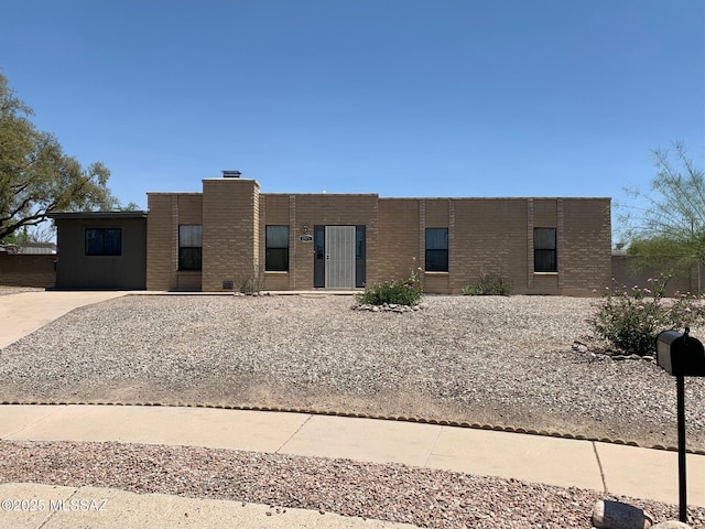 2973 S Kolb Rd, Tucson, AZ 85730 - view of front facade featuring brick siding