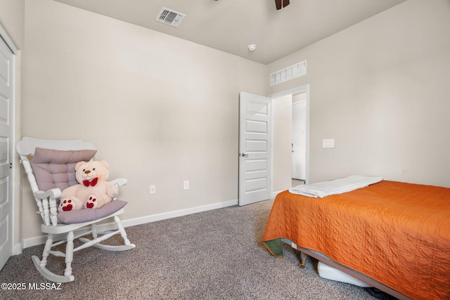 13331 N Carbine Ct, Marana, AZ 85653 - carpeted bedroom featuring baseboards and a ceiling fan