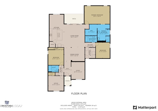 13331 N Carbine Ct, Marana, AZ 85653 - view of home floor plan