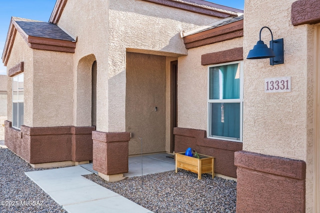 13331 N Carbine Ct, Marana, AZ 85653 - entrance to property with stucco siding