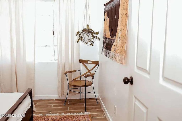 2602 E Prince Rd, Tucson, AZ 85716 - hallway featuring wood finished floors and baseboards