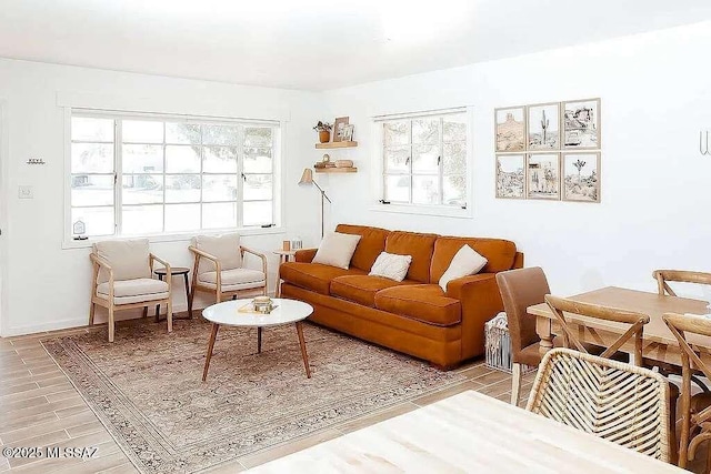 2602 E Prince Rd, Tucson, AZ 85716 - living area featuring light wood-style floors