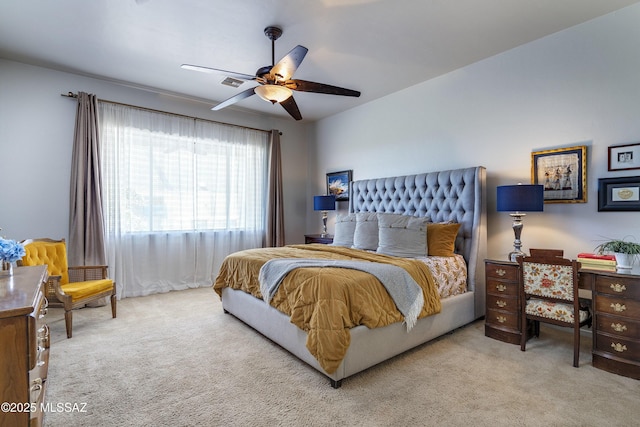 3923 S Camino Ensenada Del Pantano, Tucson, AZ 85730 - bedroom with carpet and a ceiling fan