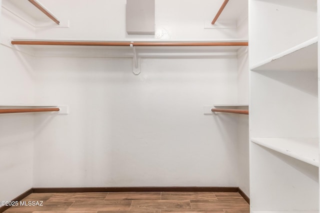 8410 E Heath Ct, Tucson, AZ 85715 - walk in closet with wood finished floors