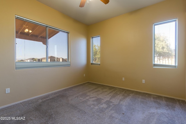 17160 W Starr Rd, Marana, AZ 85653 - unfurnished room with ceiling fan and carpet flooring