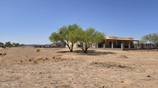 17160 W Starr Rd, Marana, AZ 85653 - view of yard featuring a sunroom