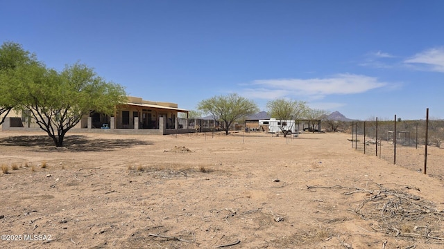 17160 W Starr Rd, Marana, AZ 85653 - view of yard featuring a mountain view